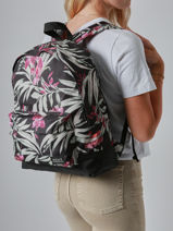 1 Compartment Backpack Roxy Black back to school RJBP4897-vue-porte