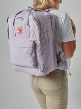 1 Compartment Backpack With 17" Laptop Sleeve Fjallraven Violet kanken 23525-vue-porte