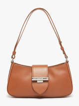 Shoulder Bag Paris Ily Leather Lancaster Beige paris ily 40