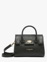 Shoulder Bag Milano Cosmos Leather Lancaster Black milano cosmos 79