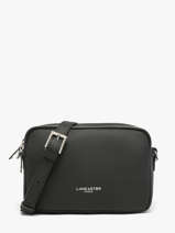 Shoulder Bag Donna Ama Leather Lancaster Black donna ama 68