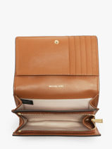 Portefeuille Michael kors Marron jet set T5GJ6D9B-vue-porte