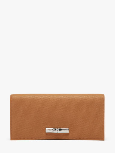 Longchamp Le roseau Wallet Red