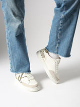 Sneakers Joyce Vanessa wu Blanc women BK2555KK-vue-porte