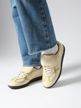 Sneakers Tb.490 Club En Cuir Alohas Beige accessoires 10082902-vue-porte