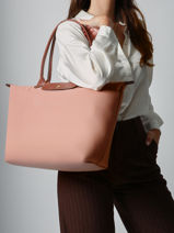 Longchamp Le pliage original Hobo bag Pink-vue-porte