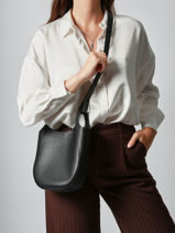 Longchamp Le foulonn Messenger bag Brown-vue-porte