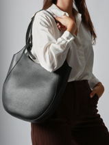 Longchamp Le foulonn� Hobo bag Black-vue-porte