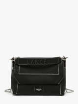 Sac Bandouli�re Ninon Cuir Lancel Noir ninon A13782