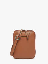 Leather Flandres Crossbody Bag Etrier Brown flandres EFLA728S