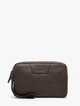 Leather Flandres Men's Pocket Etrier Brown flandres EFLA733S