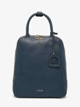 Backpack Tradition Leather Etrier Blue tradition ETRAB37S