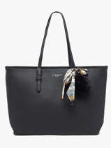 A4 Size  Shoulder Bag Grained Miniprix Black grained 1