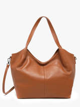 Sac Port paule Caviar Cuir Milano Marron caviar CA25061