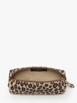 Trousse Cuir Milano Multicolore velvet leopardo VL22116-vue-porte