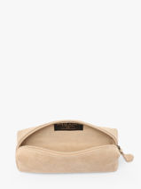 Trousse Velvet Cuir Milano Beige velvet VE22116-vue-porte