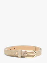 Ceinture Rglable Milano Beige velvet VE25068