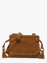 Shoulder Bag Houston Leather Basilic pepper Brown houston BHOU82