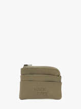 Coin Purse Cow Leather Basilic pepper Green cow BCOW99