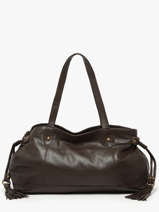Handbag Cow Leather Basilic pepper Brown cow BCOW80