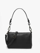 Sac Bandouli�re Caviar Cuir Milano Noir caviar CA25065