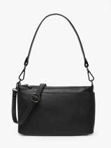 Sac Bandouli�re Caviar Cuir Milano Noir caviar CA25066