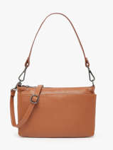 Sac Bandoulire Caviar Cuir Milano Marron caviar CA25066