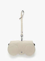 Sunglass Case Caviar Leather Milano Beige caviar CA25069