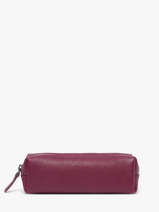 Pouch Leather Milano Red caviar CA22116