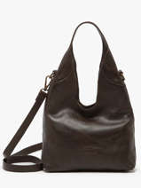 Sac Bandoulire Cow Cuir Basilic pepper Marron cow BCOW2S