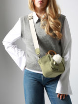 Sac Bandoulire S Crocus Woomen Vert crocus WCRO33-vue-porte