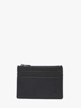 Leather Madras Cardholder Etrier Blue madras EMAD5004