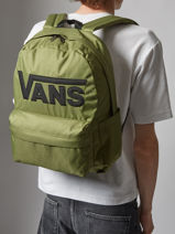 1 Compartment Backpack Vans Green backpack VN000H4Z-vue-porte