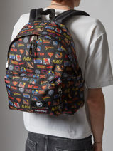 1 Compartment Backpack With 14" Laptop Sleeve Eastpak Black eastpak x dc comics A5BG4COM-vue-porte