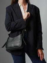 Sac Bandouli�re M Foudre Cuir Etrier Multicolore foudre EFOD089M-vue-porte