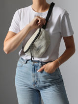 Belt Bag Eastpak Beige mono ribs K74RIB-vue-porte