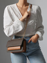 Sac Bandoulire Claire Michael kors Marron claire R5GC7L3B-vue-porte