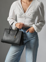 Satchel Laila Michael kors Black laila R5G9IS6L-vue-porte