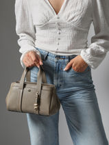 Sac Bandouli�re Romee Cuir Michael kors Beige romee T5G1ZC1L-vue-porte