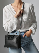 Sac Bandouli�re Maya Lancaster Noir maya 27-vue-porte