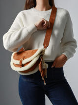 Sac Bandouli�re Alpin Cuir Etrier Beige alpin EALP050S-vue-porte