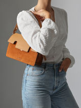 Shoulder Bag La Suite Leather Paul marius Brown la suite GABRISUI-vue-porte