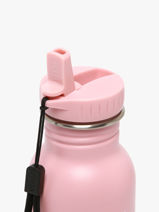 Drinking Bottle 0.35l Trixie Pink animals 40-vue-porte
