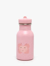 Drinking Bottle 0.35l Trixie Pink animals 40