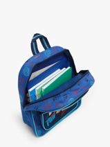 Mini Backpack Paw patrol Blue go pups go 4540-vue-porte