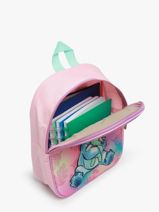 Mini Backpack Lilo & stitch Pink simply special 79500307-vue-porte