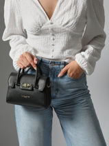 Sac Bandoulire Milano Cosmos Cuir Lancaster Noir milano cosmos 79-vue-porte