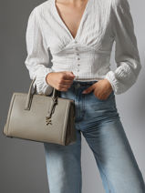 Satchel Laila Michael kors Beige laila R5G9IS6L-vue-porte