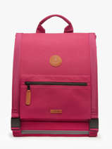 Sac � Dos 2 Compartiments Cabaia Rouge school L