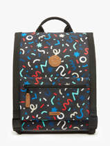 Sac  Dos 2 Compartiments Cabaia Noir school L